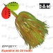 Effzett Pike Rattlin Spiner - yellow/range