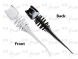 Twister Ron Thompson Trout - White Black
