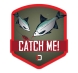 Samolepka Delphin Catch - Feeder