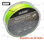 Šňůra podkladová Jaxon - barva fluo - 50 m