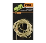 FOX Edges Hook Silicone Trans Khaki - hook size 10 - 7 - CAC567