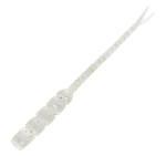 Mustad AJI Worm - Bachi - Bachi - barva Clear Silver Glitter (MAJI-BCI-2-2)