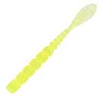 Mustad AJI Worm - Fla - Fla - barva UV Clear Chatreuse (MAJI-FLA-2-5)