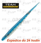 Smáček TC Slick Worm SB5 - barva clear blue flitter