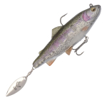 Ripper Savage Gear 4D Spin Shad Trout - barva Rainbow Trout