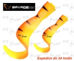 Náhradní ocasy Savage Gear 3D Hard Eel - barva Golden Ambulance
