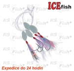 Návazec na moře Ice Fish - peří fluo 1193