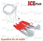 Návazec na moře Ice Fish - rybky RED 11142