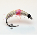 Muška RS Fish Blešivec CN03 - Světlý bobeš s růžovým UV srdcem