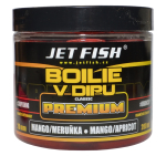 Boilies v dipu Jet Fish Premium Classic - Mango / Meruňka