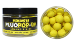 Boilies Mikbaits Fluo Pop-Up - Ananas & N-BA  - 18 mm