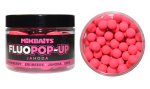Boilies Mikbaits Fluo Pop-Up - Jahoda - 10 mm
