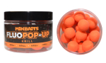 Boilies Mikbaits Fluo Pop-Up - Krill - 18 mm