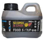 Atraktant Shimano ISOLATE Food Syrup - Scopex & Liver 500 ml