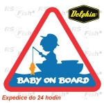 Samolepka Delphin - Baby on board