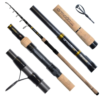 Prut Delphin Armada NX Travel BlackWay Cork 300 cm - 3 lbs