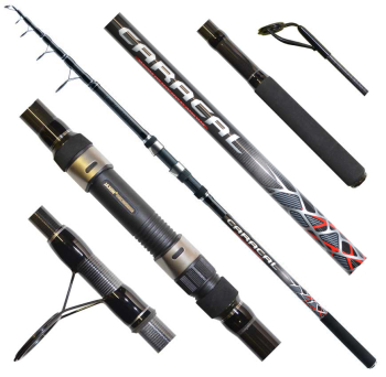 Prut Jaxon Caracal Tele Carp Max 360 cm - 3,5 lbs + druhý zdarma