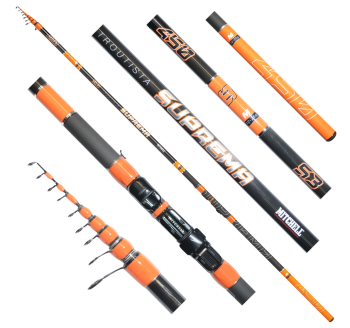 Prut Mitchell Suprema Troutista S3-8 450 cm - 12 - 25 g