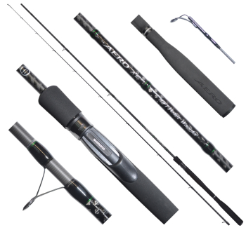 blue ugly stik fishing rod Carbon Ice Spinning – 36” Medium-Heavy, Durable Carbon Construction For Ice piece stainless steel guides BreamBuster Telescopic Poles - Style:SCPS66LF B Series Tackle Box