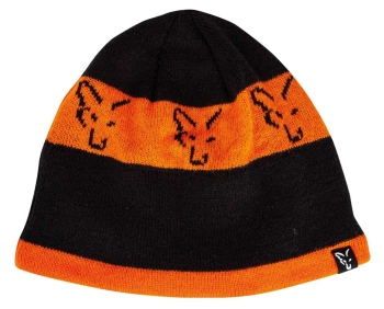 Čepice FOX Beanie Black / Orange CPR993