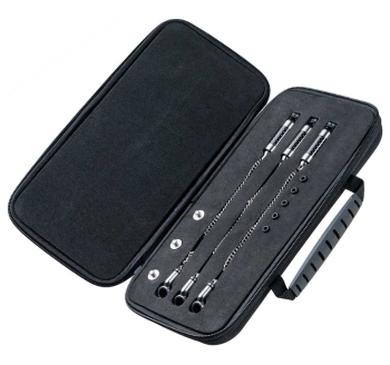 Hanger Mivardi MCX Stainless - Carbon SET 3 ks