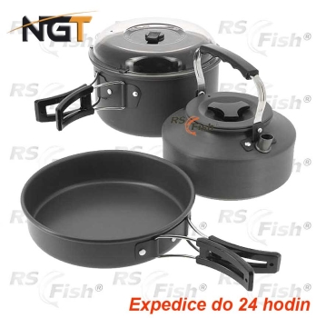 Sada nádobí NGT Kettle, Pot & Pan