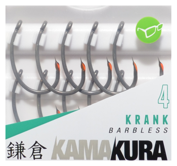 Háček Korda Kamakura Krank Barbless