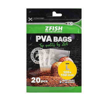 PVA sáčky Zfish - velikost L - 100 x 130 mm