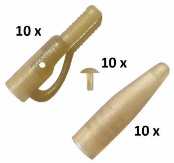 Závěs na zátěž Extra Carp Lead Clip & Tail Rubber 95-4059