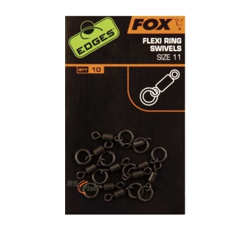 FOX Edges Flexi Ring Swivels - velikost 11 - CAC609