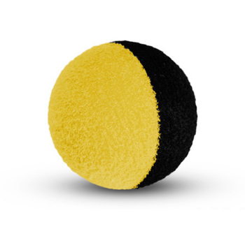 Pěna plovoucí Delphin The End ZIG RIG - černo-žluté / 10 ks