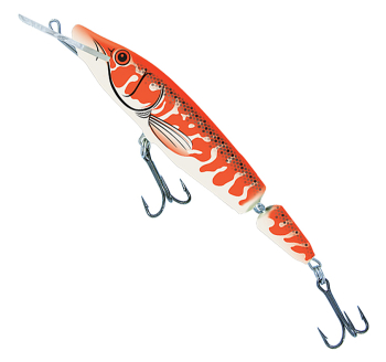 Wobler Salmo Pike Jointed Deep Runner - barva Albino Pike