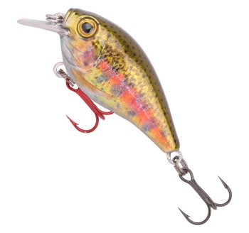 Wobler SPRO Ikiru Naturals Crank - barva Baby Brown Trout