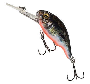 Wobler Savage Gear 3D Goby Crank Bait - barva UV Red / Black