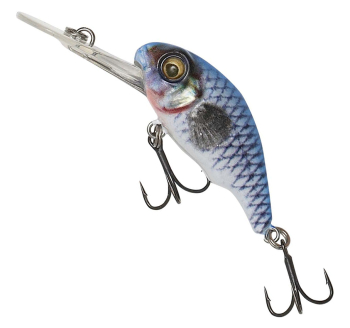 Wobler Savage Gear 3D Goby Crank Bait - barva UV Blue Silver