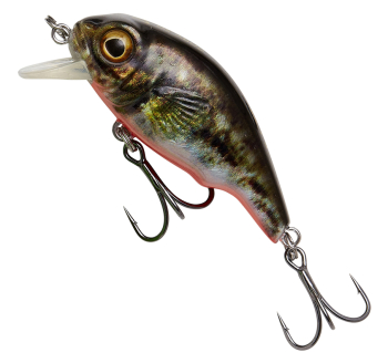 Wobler Savage Gear 3D Goby Crank SR - barva UV Red / Black
