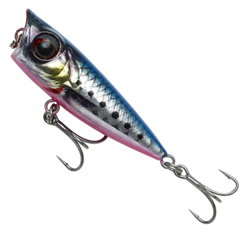Wobler Savage Gear 3D Minnow Popper - barva Pink Belly Sardine PHP
