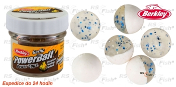 Jikry Berkley PowerBait Floating Eggs Garlic - White