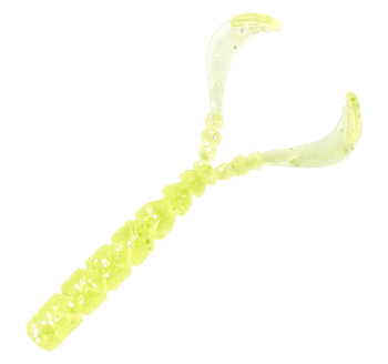 Mustad AJI Worm - Chiki - Chiki - barva UV Clear Chatreuse (MAJI-CHK-1.7-5)