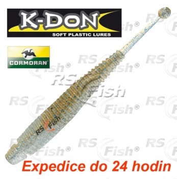 Smáček Cormoran K-DON S5 Tricky Tail - barva blue flitter - 5 ks