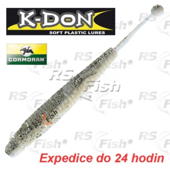 Smáček Cormoran K-DON S5 Tricky Tail - barva roach - 5 ks