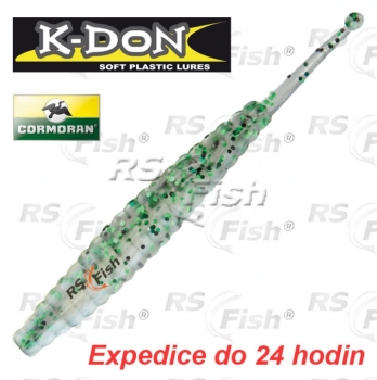 Smáček Cormoran K-DON S8 Slugtail - barva green white pearl - 5 ks