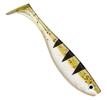 Storm Boom Shad - barva Natural Green Perch