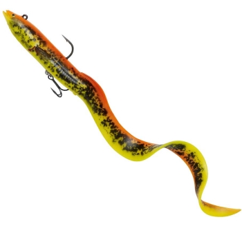 Úhoř Savage Gear 4D Real Eel - barva Golden Ambulance