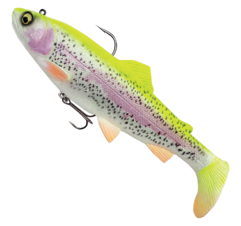 Ripper Savage Gear 4D Trout Rattle Shad - barva Lemon Trout