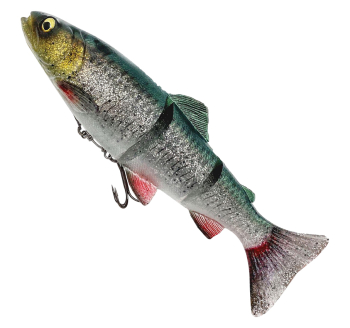 Ripper Savage Gear 4D Line Thru Trout - barva Green Silver