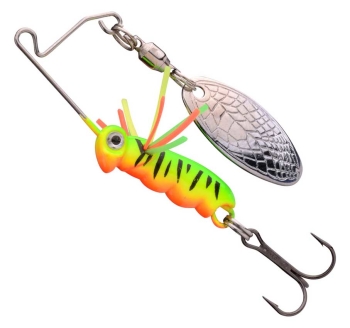 Třpytka SPRO Larva Micro Spinnerbait - barva Firetiger