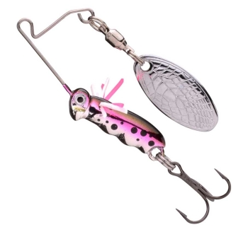 Třpytka SPRO Larva Micro Spinnerbait - barva Rainbow Trout