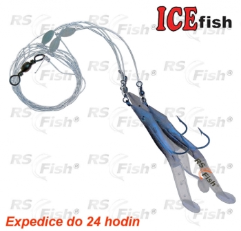 Návazec na moře Ice Fish - úhoříci fluo 11159A