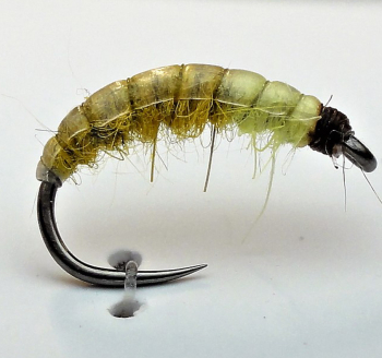 Muška RS Fish Blešivec CN24 - Blešivec olivově zelený